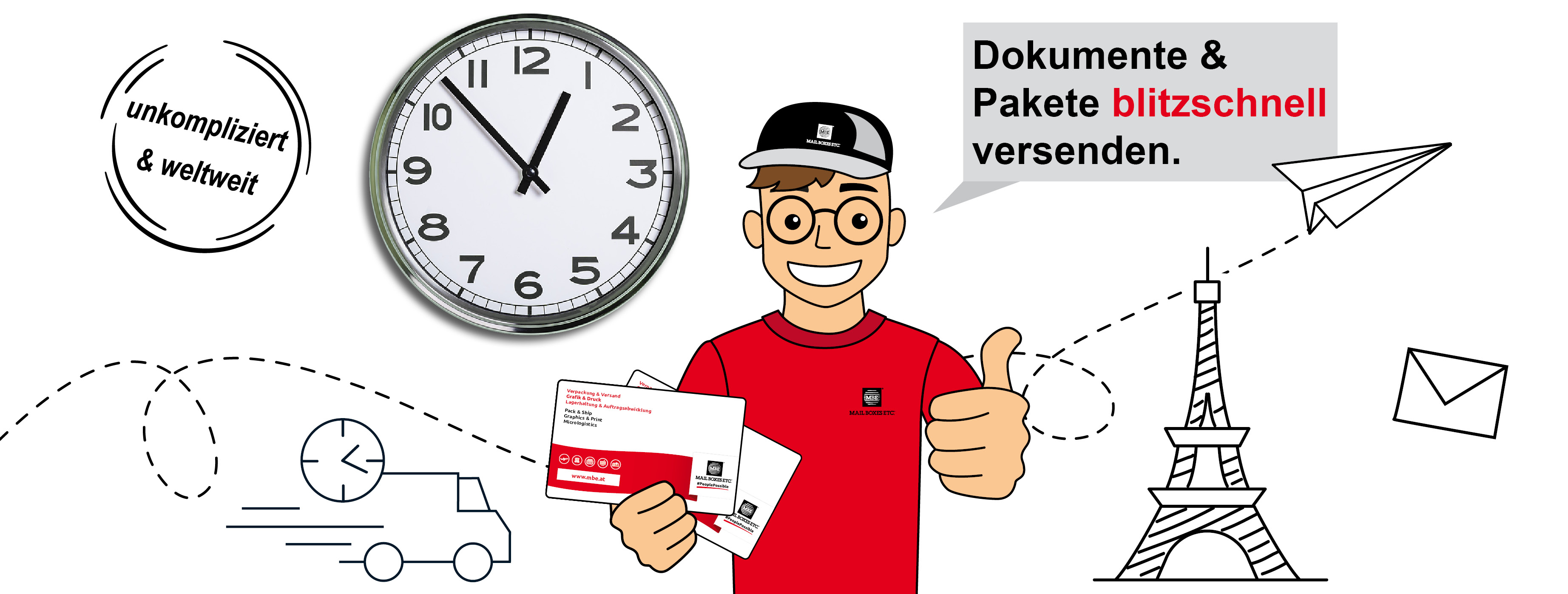 Grafik und Druck bei Mail Boxes Etc. in Wien, Schönbrunner Straße